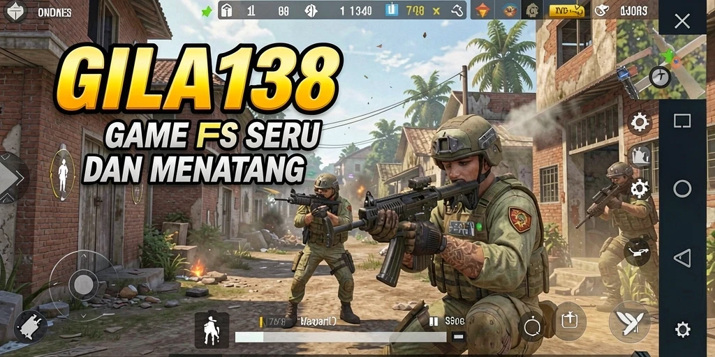 Tampilan memukau dari gameplay GILA138 yang penuh aksi.