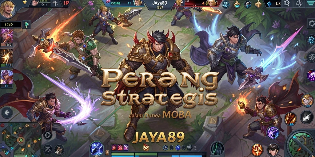 Gameplay seru JAYA89 dengan pertarungan tim yang intens.
