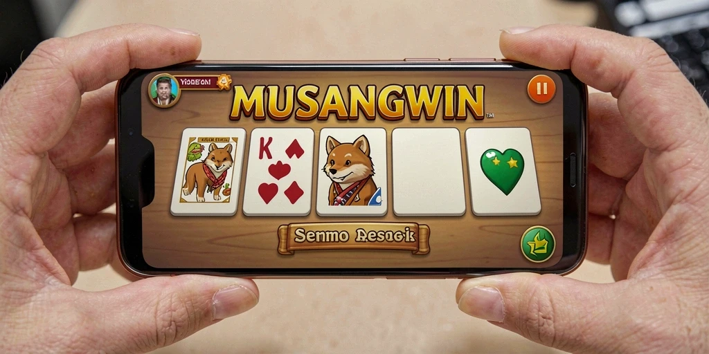 Tampilan gameplay seru dalam permainan Domino MUSANGWIN.