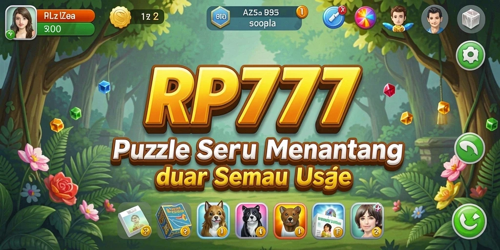 Tampilan screenshot menunjukkan gameplay RP777 yang seru dan menantang.